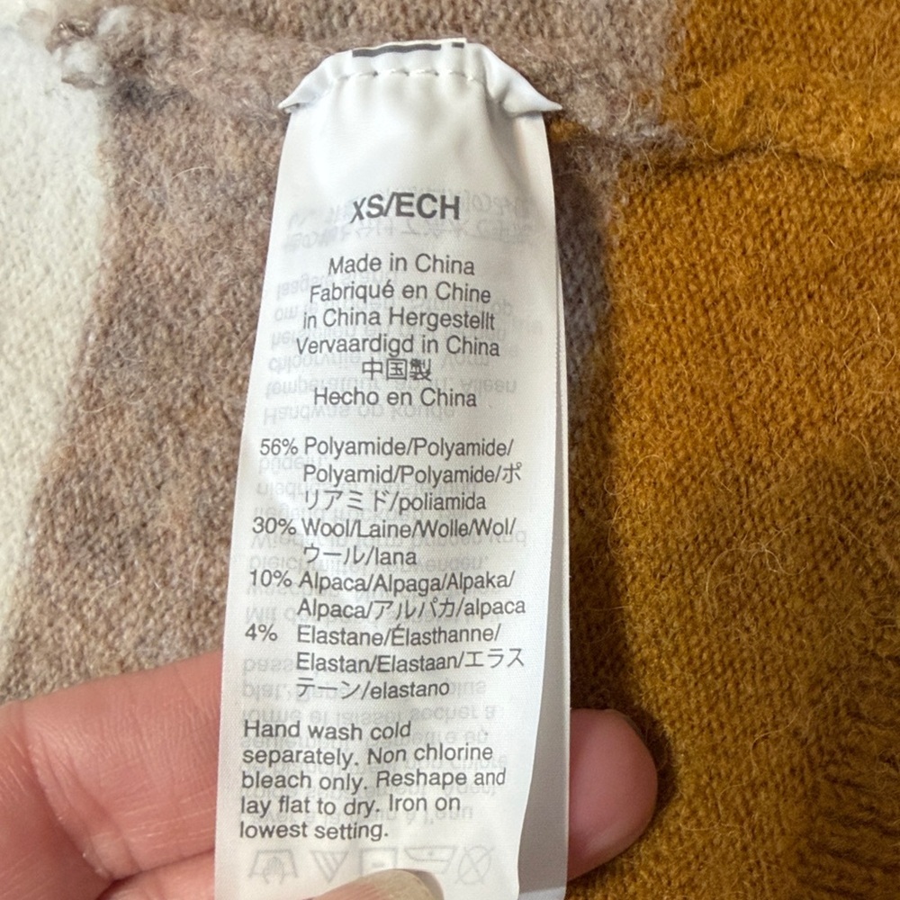 Madewell Women's Multicolor Striped Cardigan - Picture 6 of 6